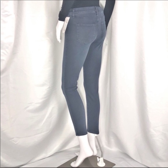 L’Agence Blue Ash Margot High Rise Skinny Crop Sz25 Zip Fly Button Close 5Pocket - Picture 5 of 16